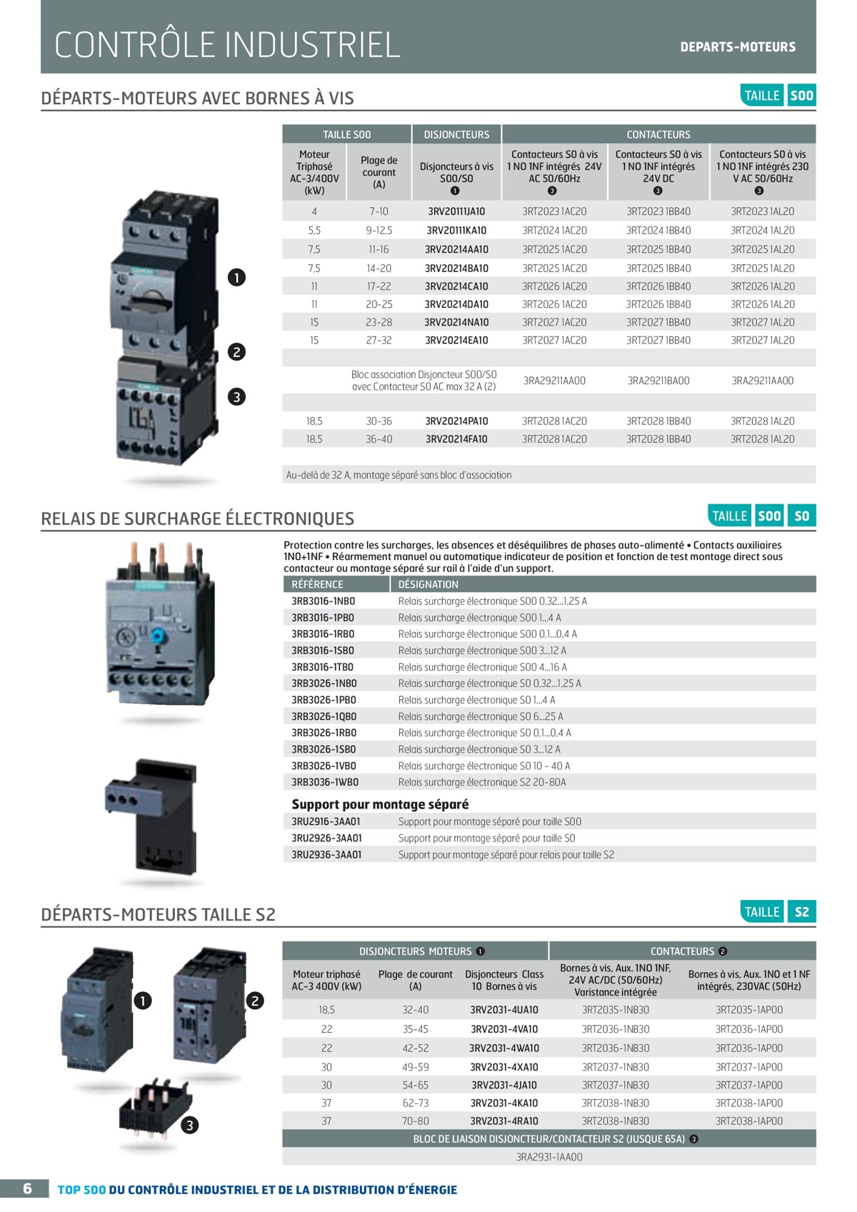 Catalogue TOP 500 siemens - Rexel, page 00006