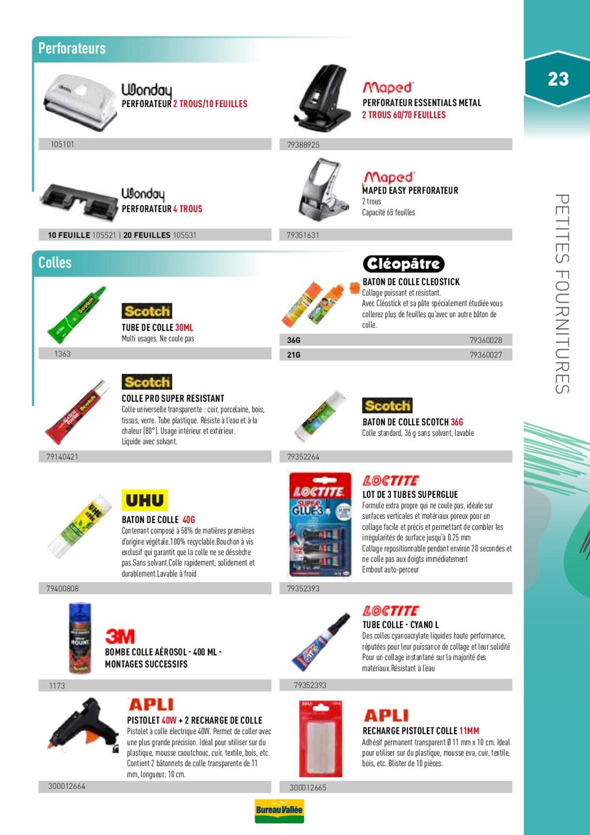 Catalogue Pro Fournitures 2023-2024, page 00023