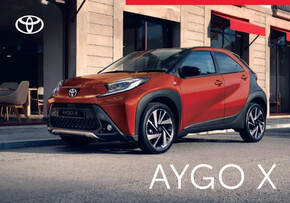 Catalogue Toyota | Toyota Aygo X | 22/06/2023 - 22/06/2024