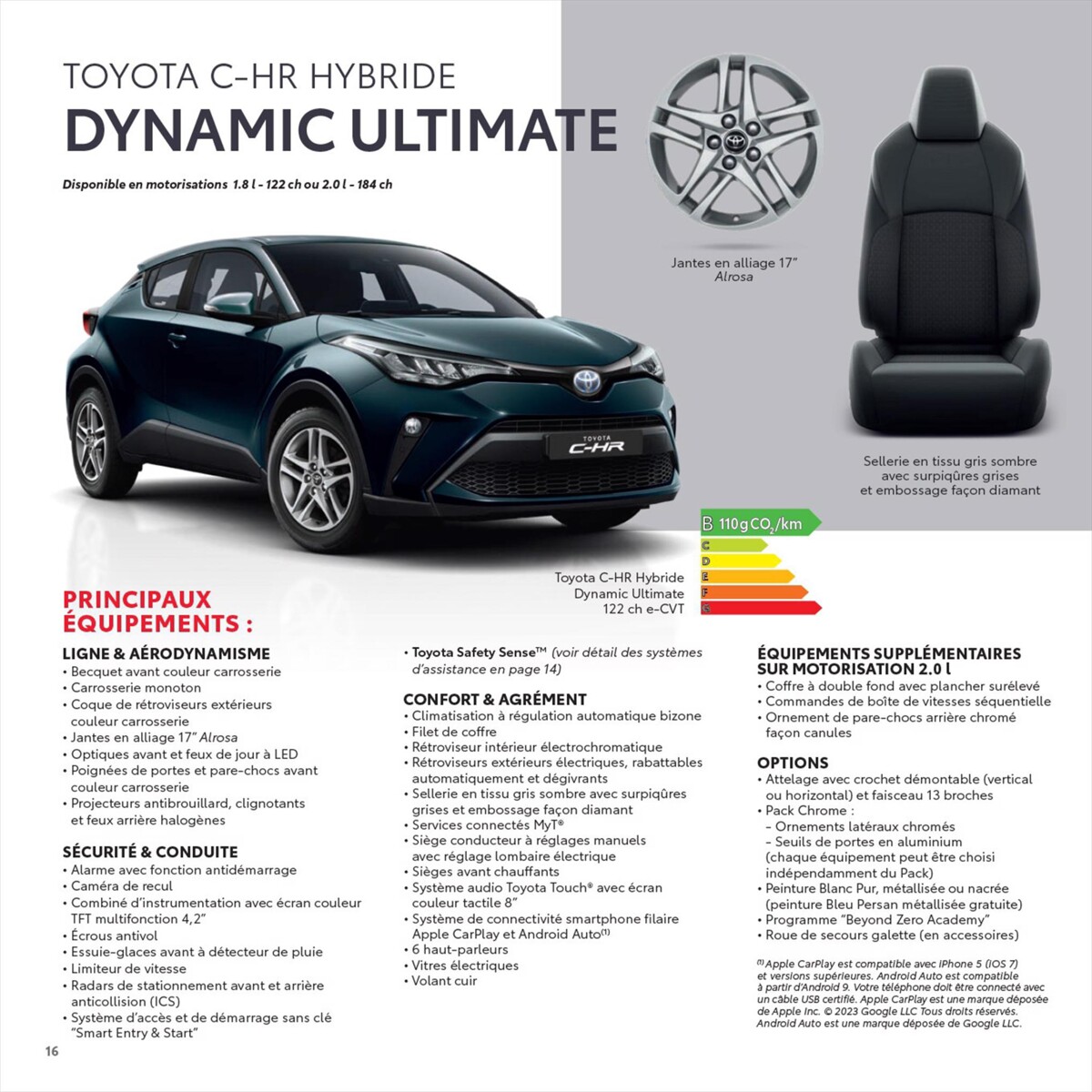 Catalogue Toyota C-HR, page 00016