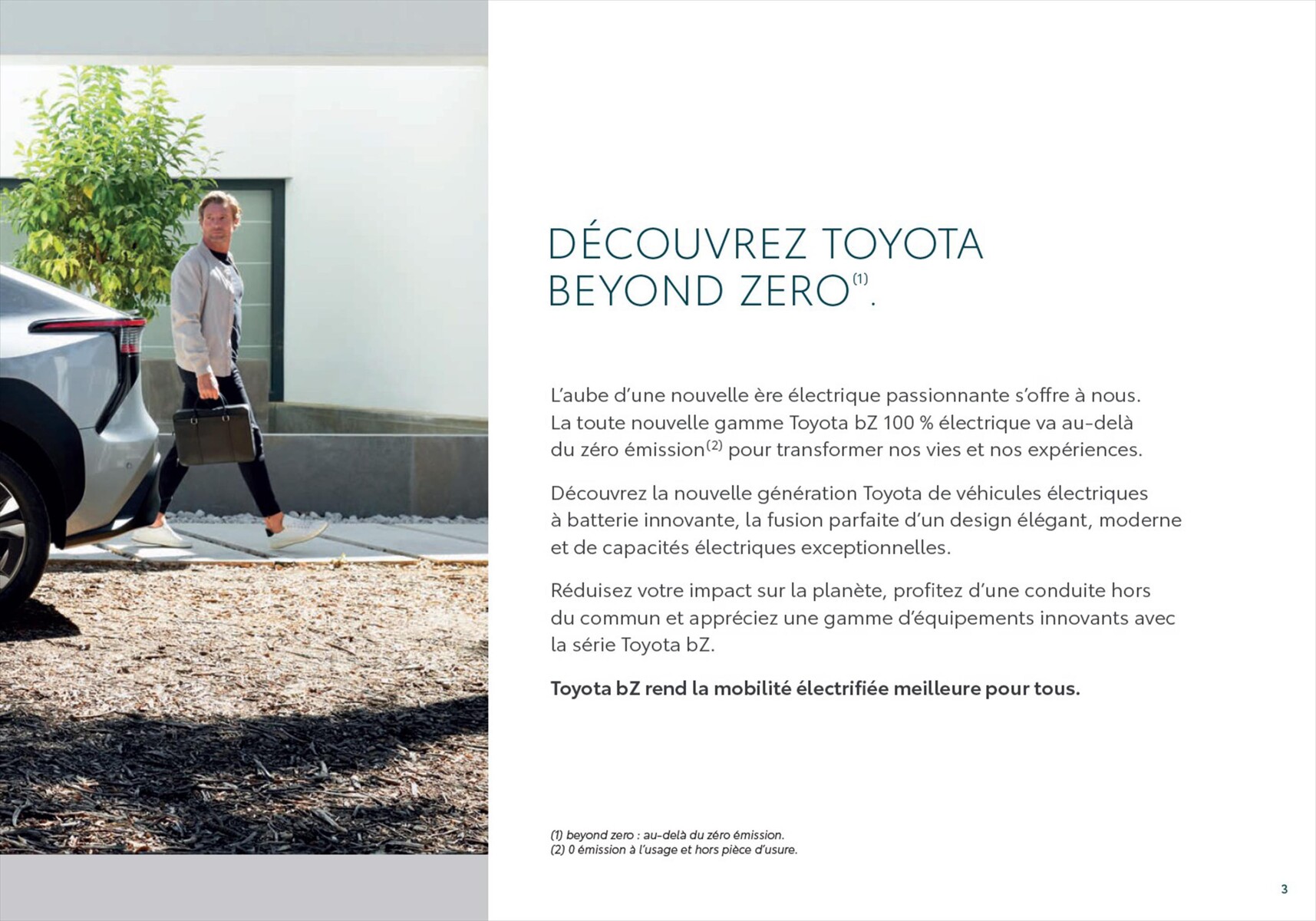 Catalogue Toyota bZ4X, page 00003