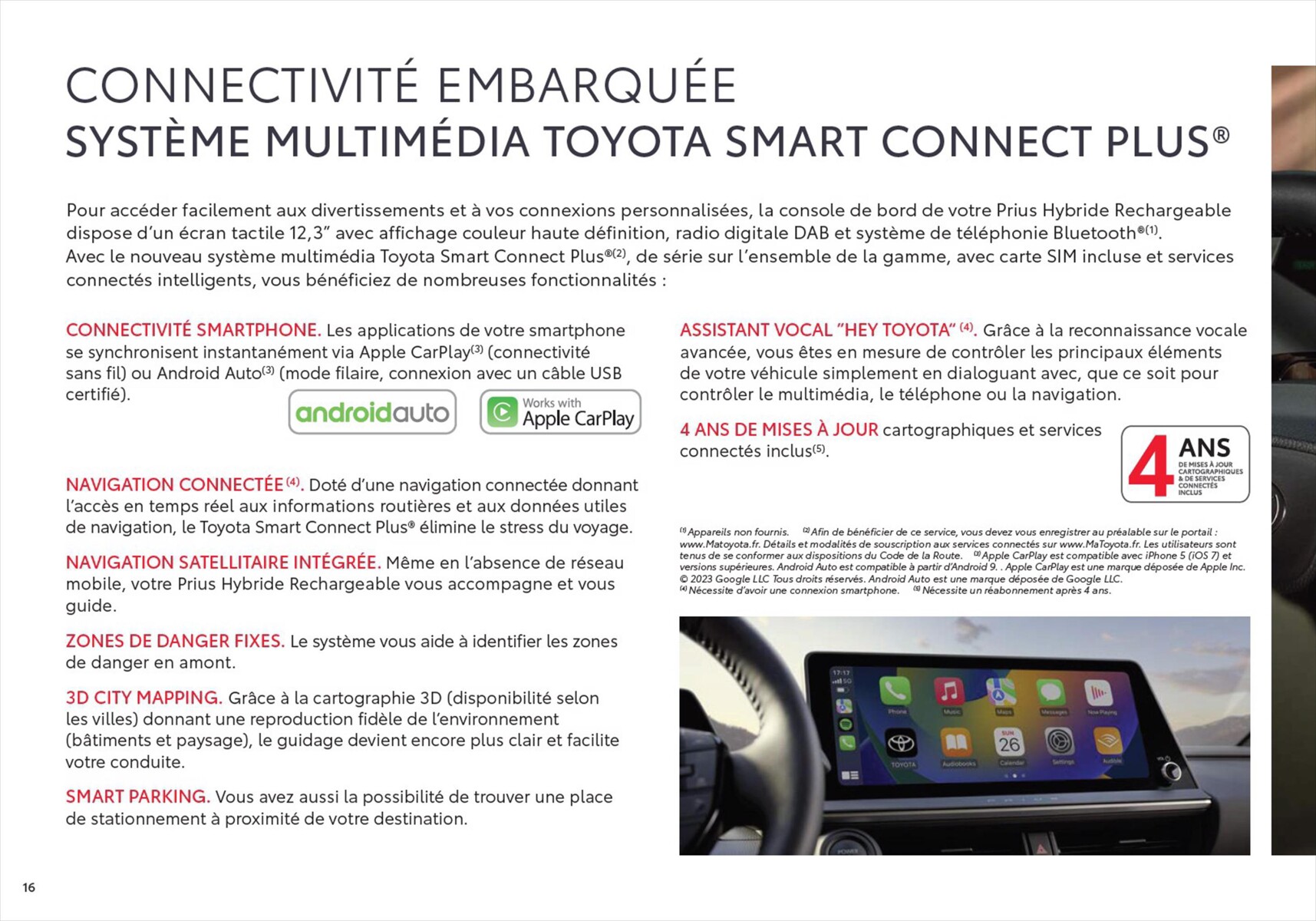 Catalogue Toyota Prius Hybride Rechargeable, page 00016