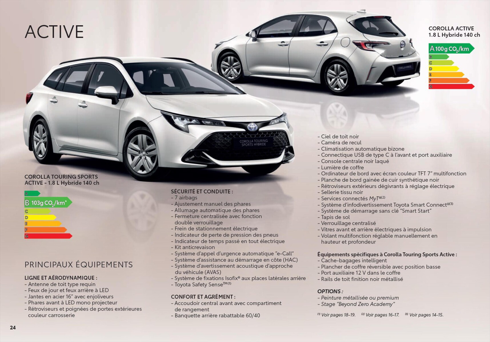 Catalogue Toyota Corolla , page 00024