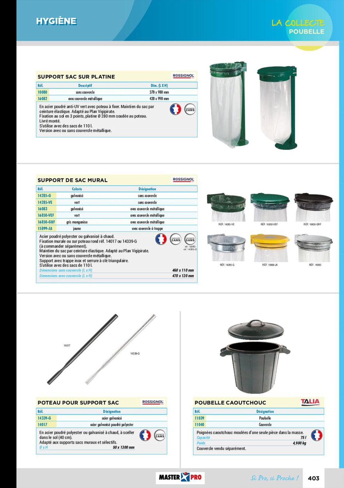 Catalogue Guide technique EPI 2022, page 00405