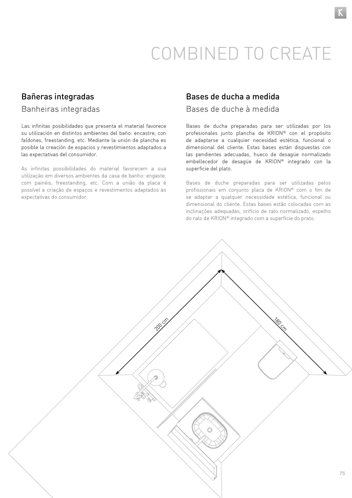 Catalogue Catalogue Krion Porcelanosa, page 00076