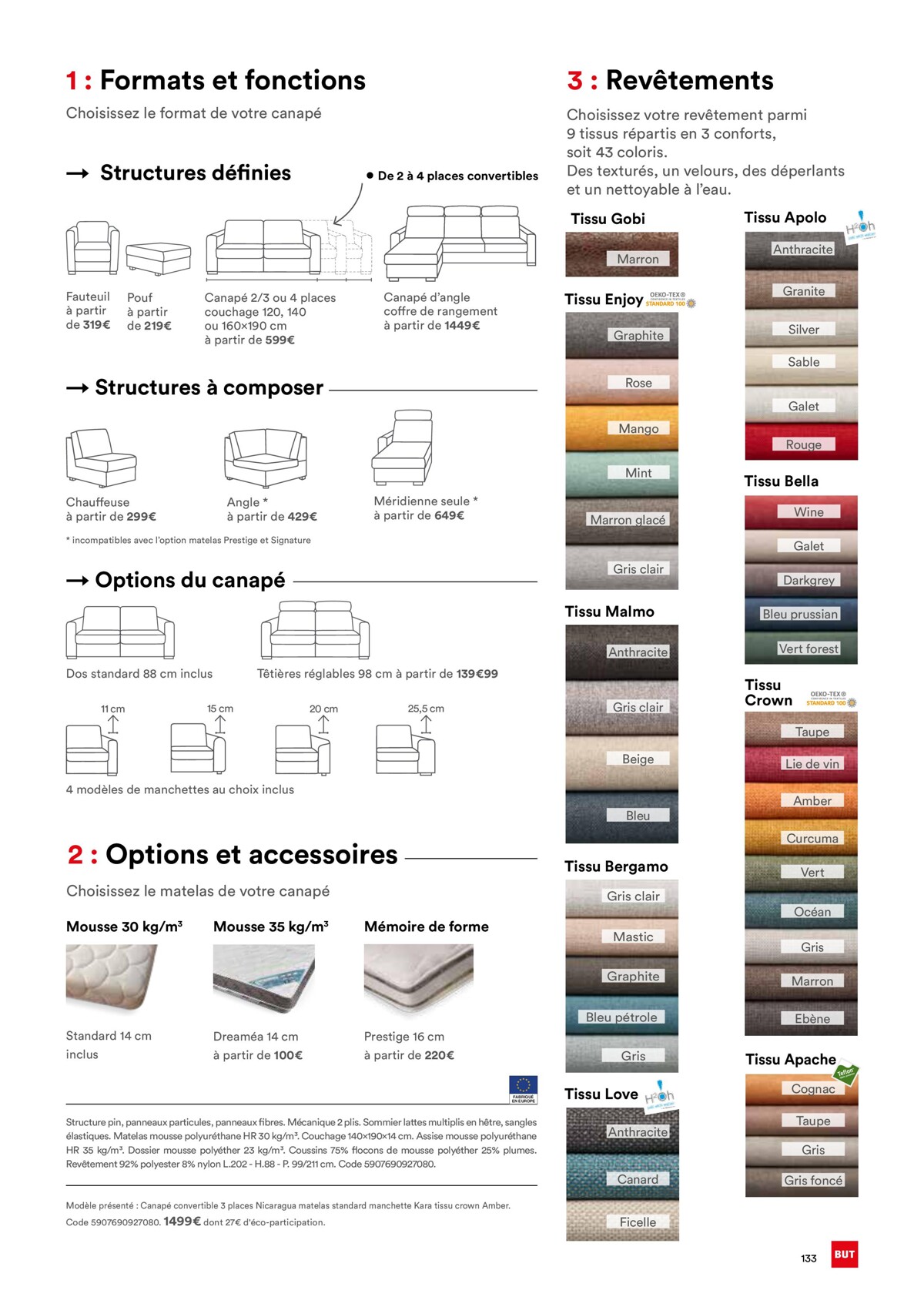 Catalogue Guide Literie 2023, page 00133