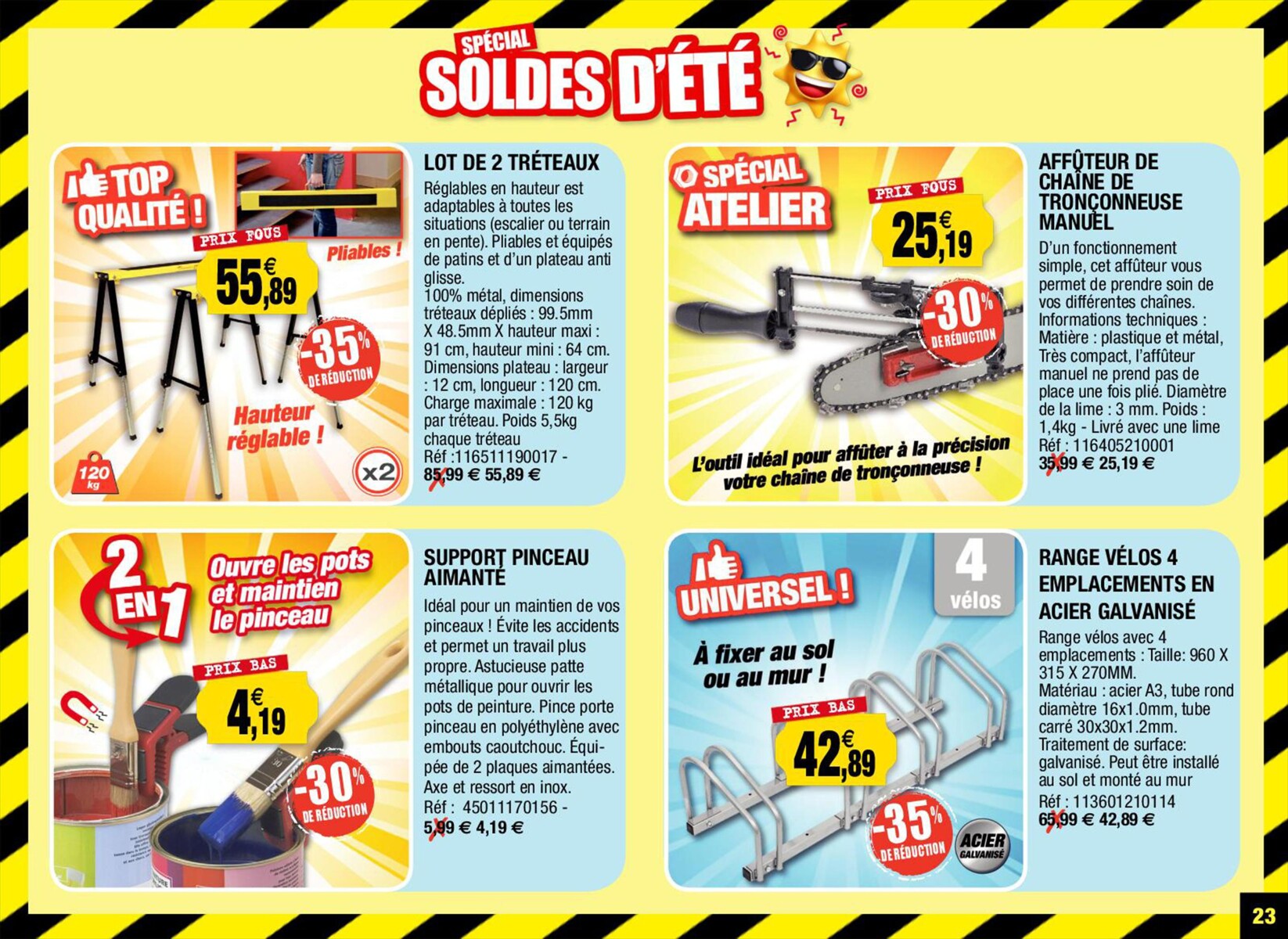 Catalogue SOLDES D'ete Outiror, page 00023