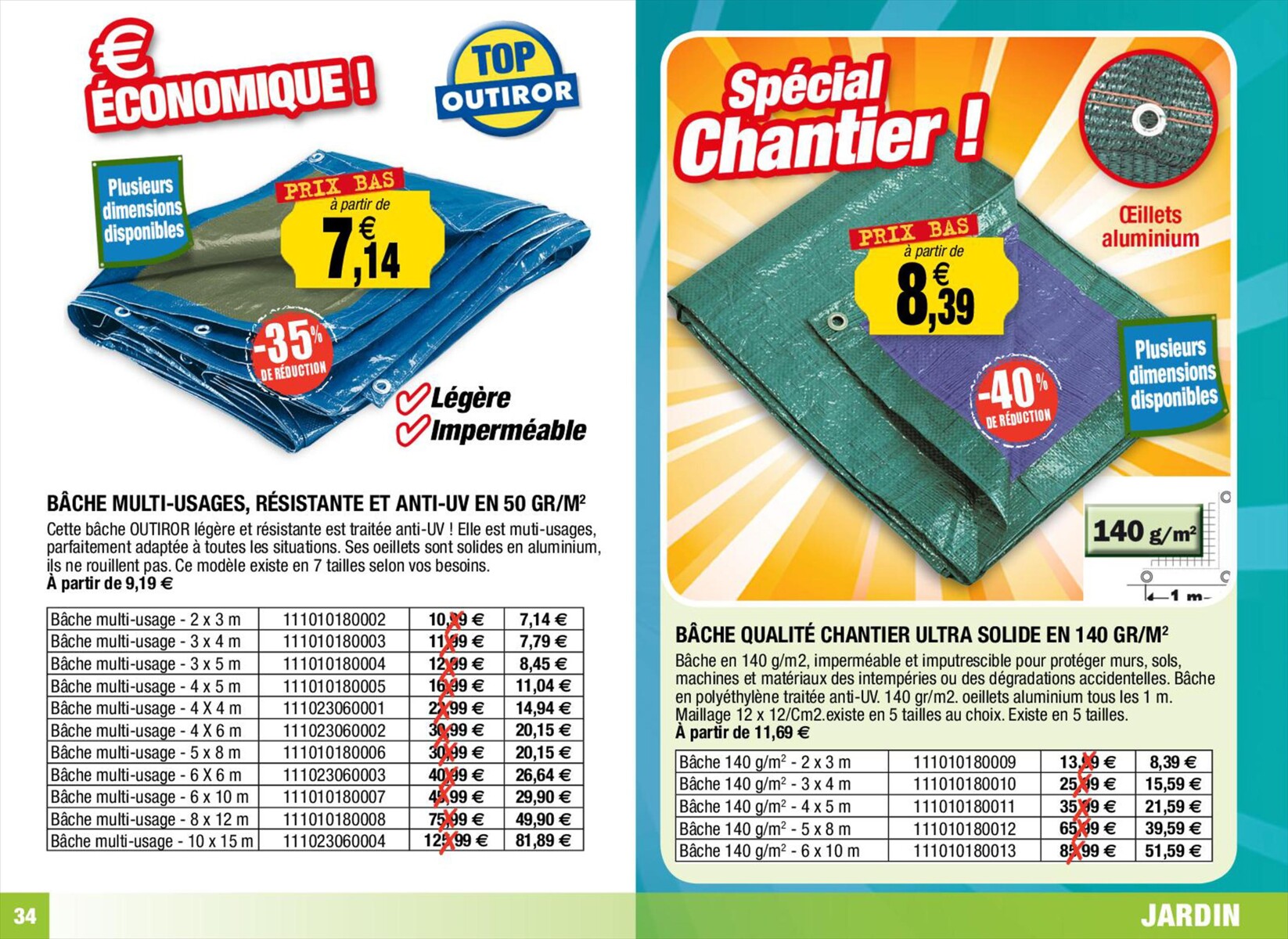 Catalogue SOLDES D'ete Outiror, page 00034