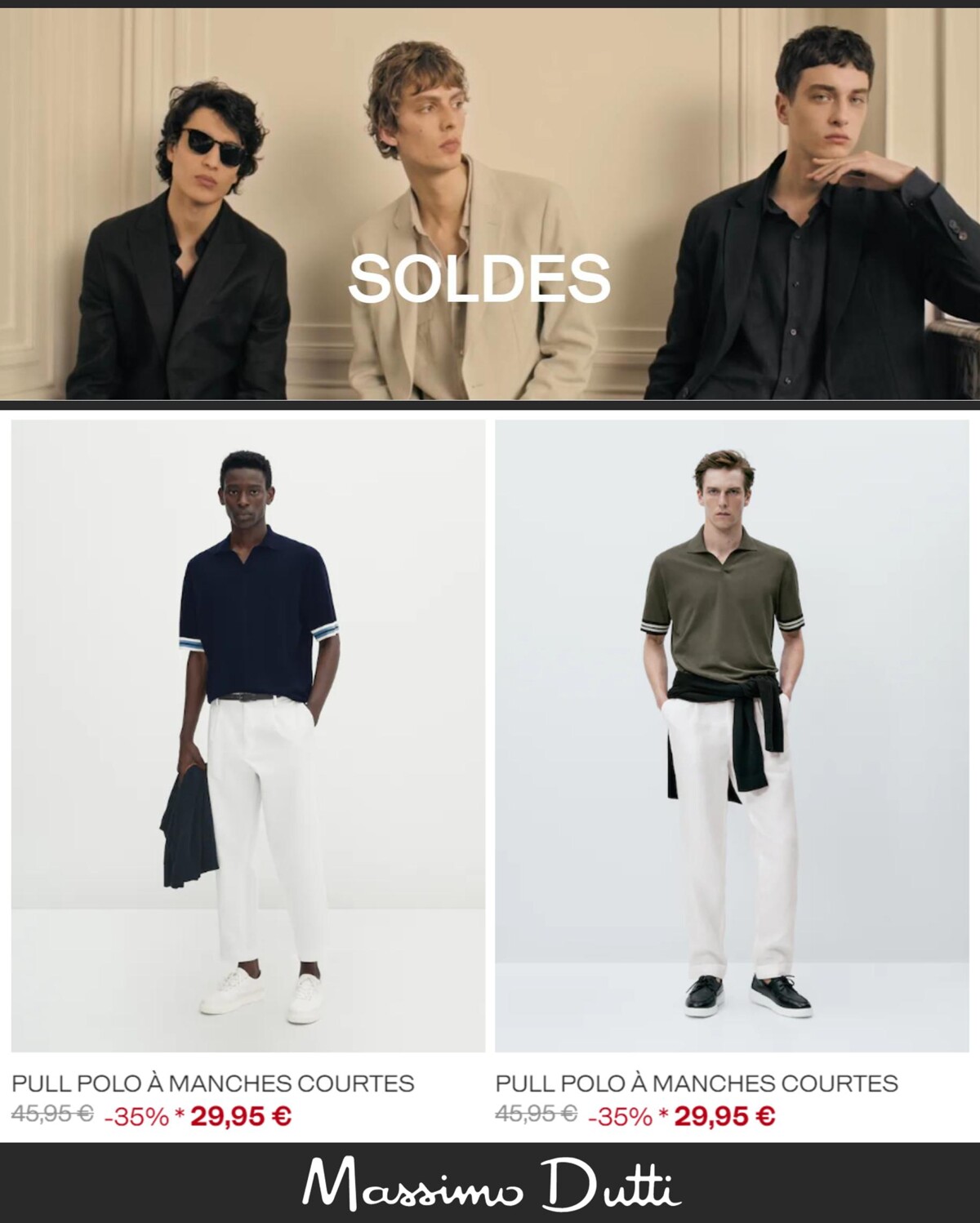 Catalogue Massimo Dutti Soldes | Homme, page 00004