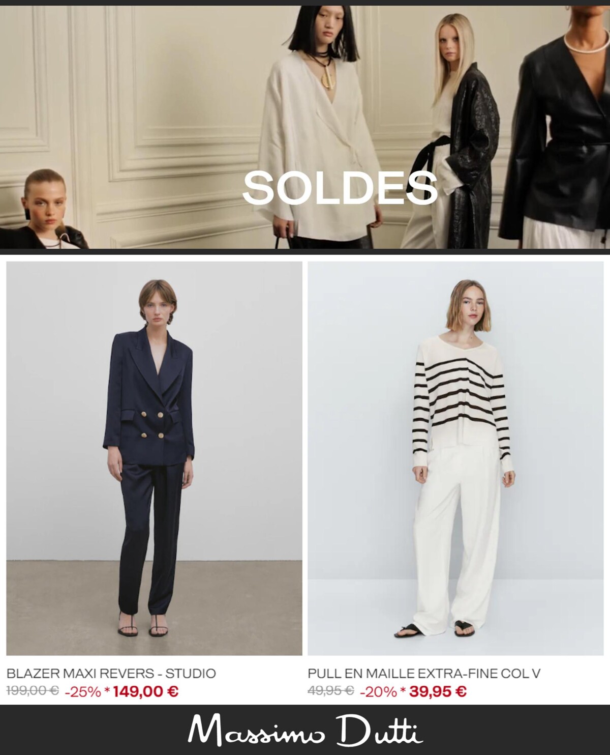 Catalogue Massimo Dutti Soldes | Femme, page 00006