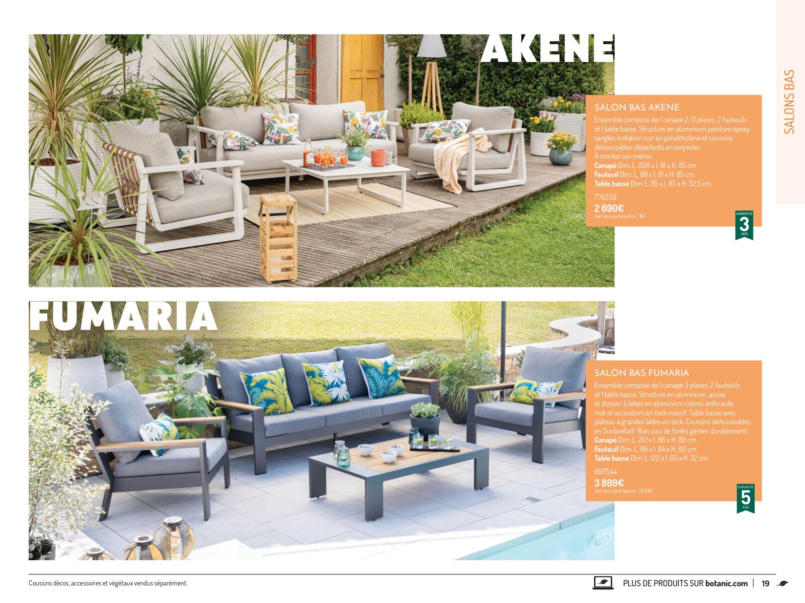 Catalogue COLLECTION MOBILIER DE JARDIN 2023, page 00019