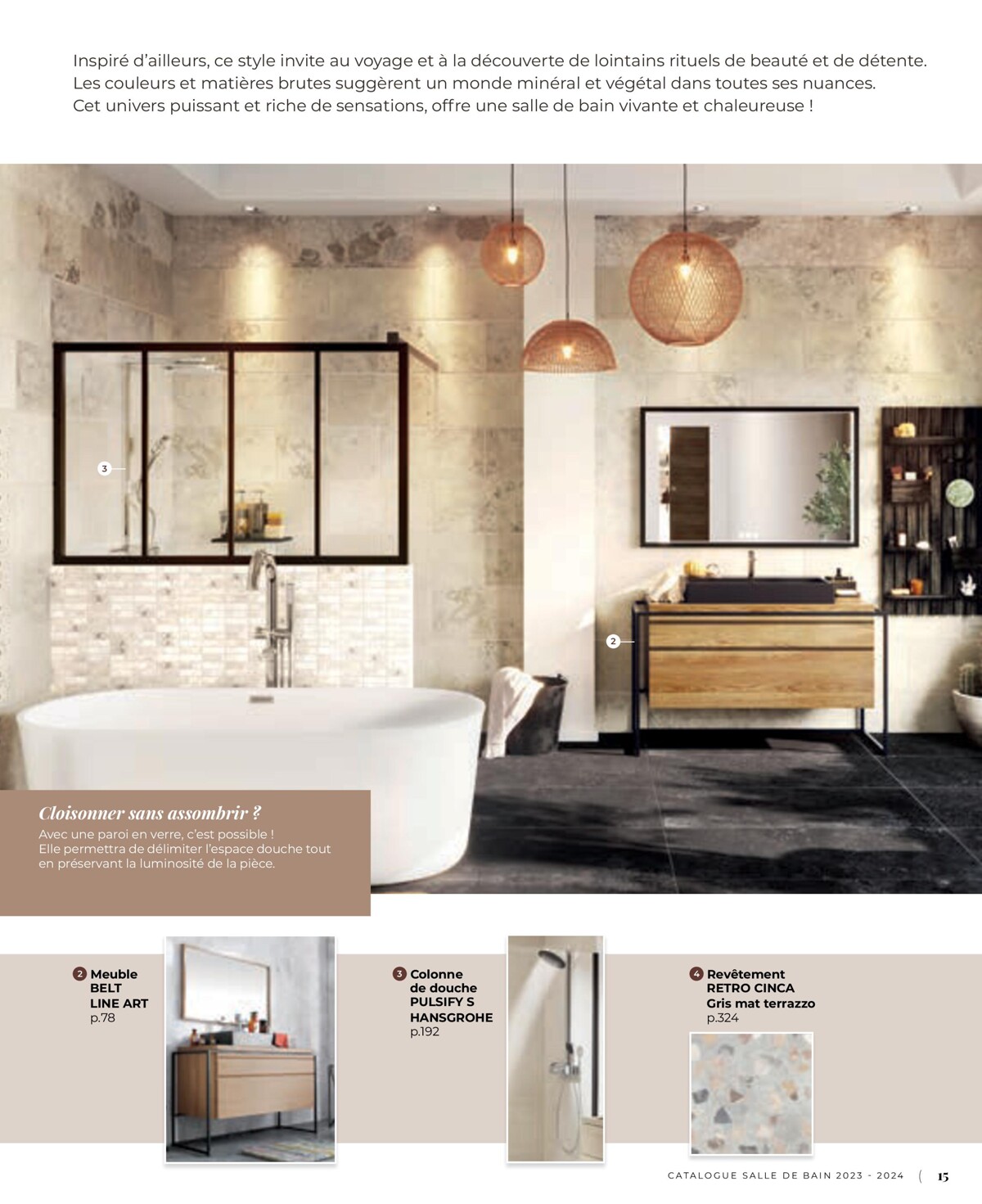 Catalogue Catalogue Salle de bain 2023, page 00015