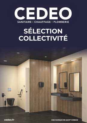 Catalogue Cedeo | Nouveau Catalogue CEDEO dédié aux sanitaires des collectivités | 06/07/2023 - 31/12/2023