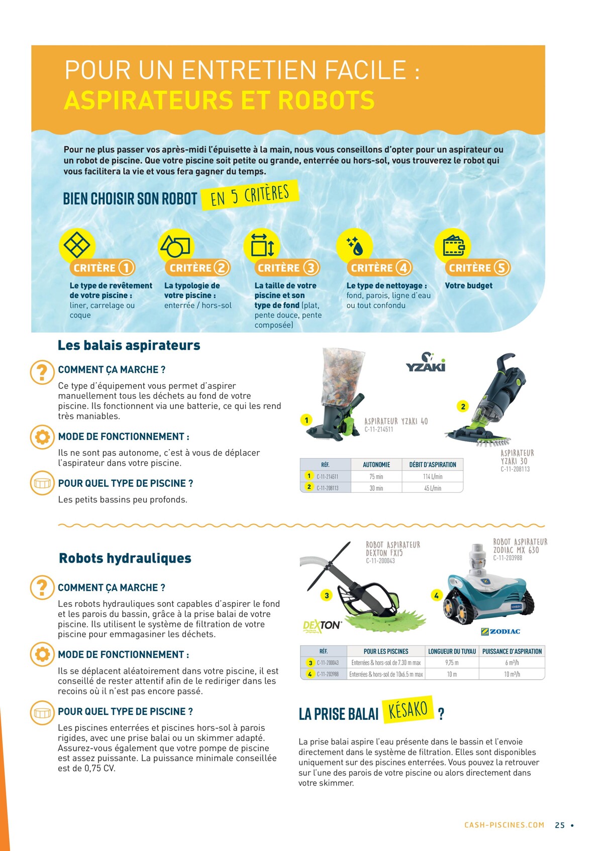 Catalogue GUIDE PISCINE ENTRETIEN, page 00025