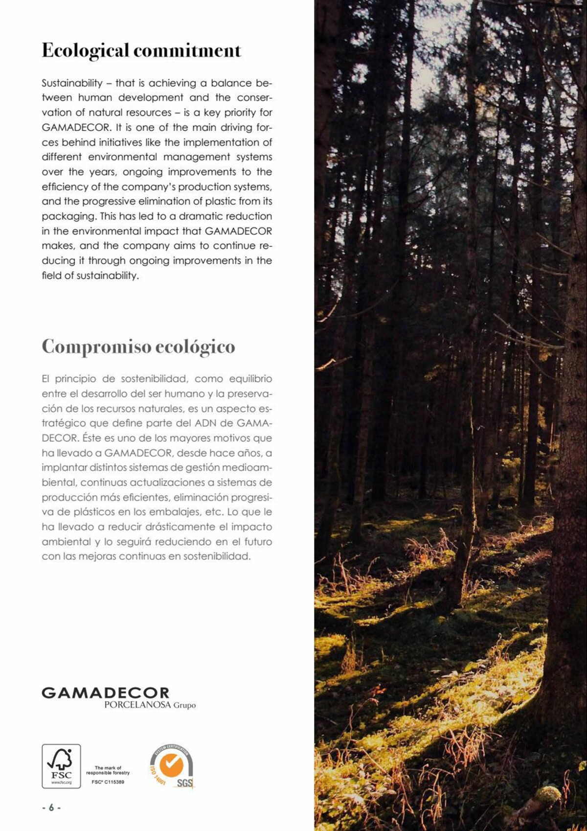 Catalogue Gamadecor ecologic, page 00006