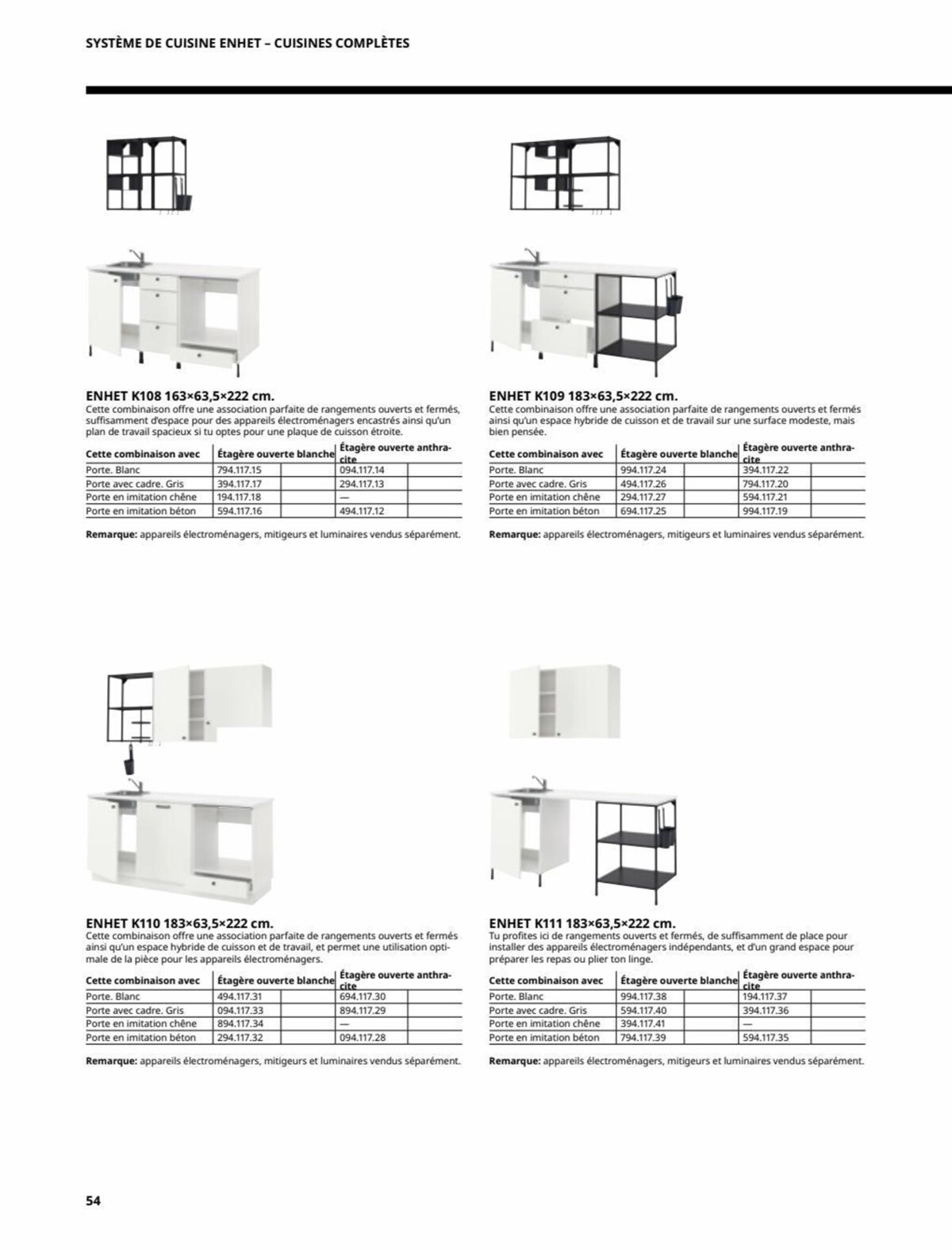 Catalogue IKEA - CUISINES IKEA, page 00054