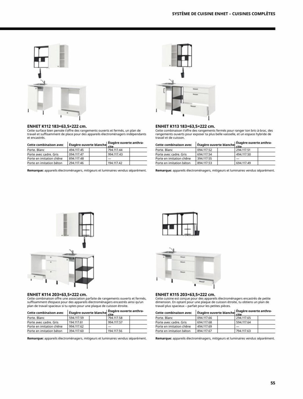 Catalogue IKEA - CUISINES IKEA, page 00055