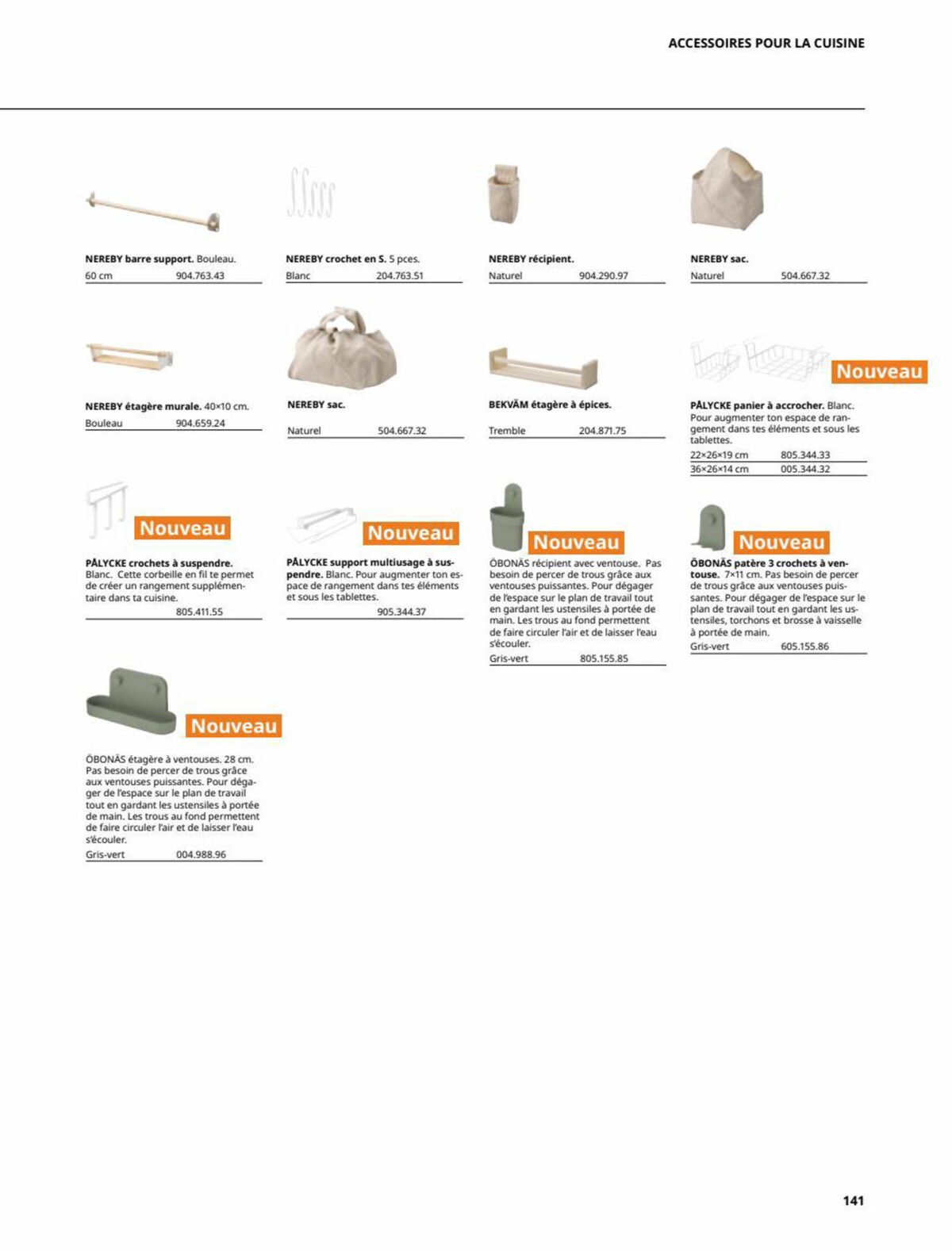 Catalogue IKEA - CUISINES IKEA, page 00141