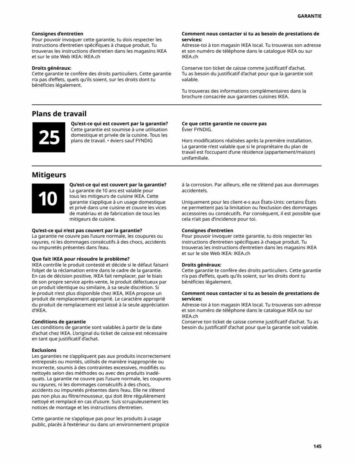 Catalogue IKEA - CUISINES IKEA, page 00145