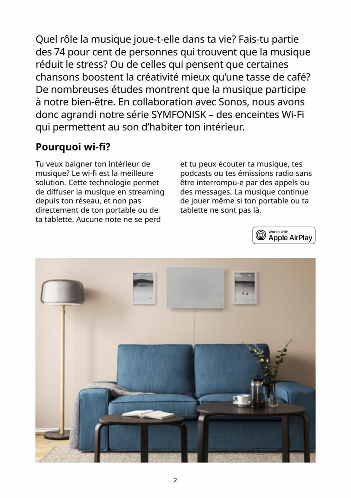 Catalogue SYMFONISK-Du son dans toute ta maison, page 00002