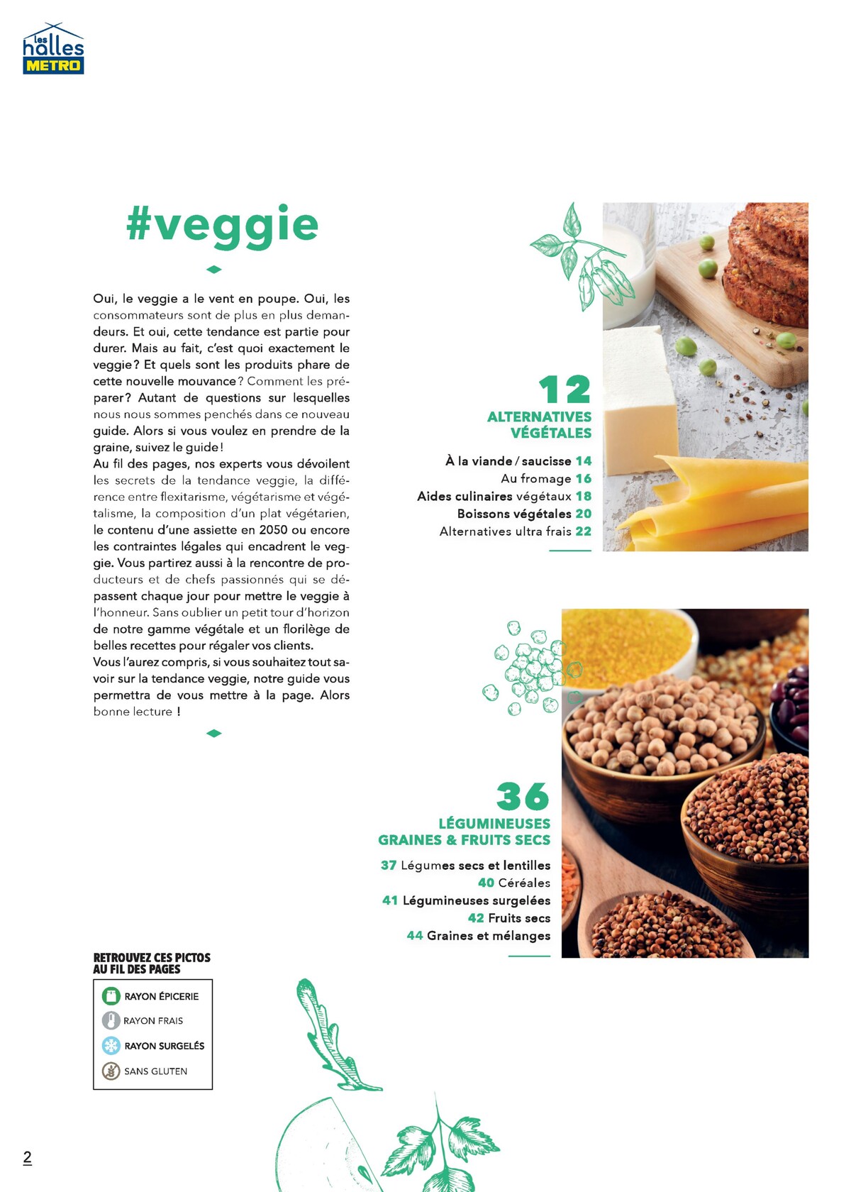 Catalogue GUIDE TENDANCE VEGGIE, page 00002