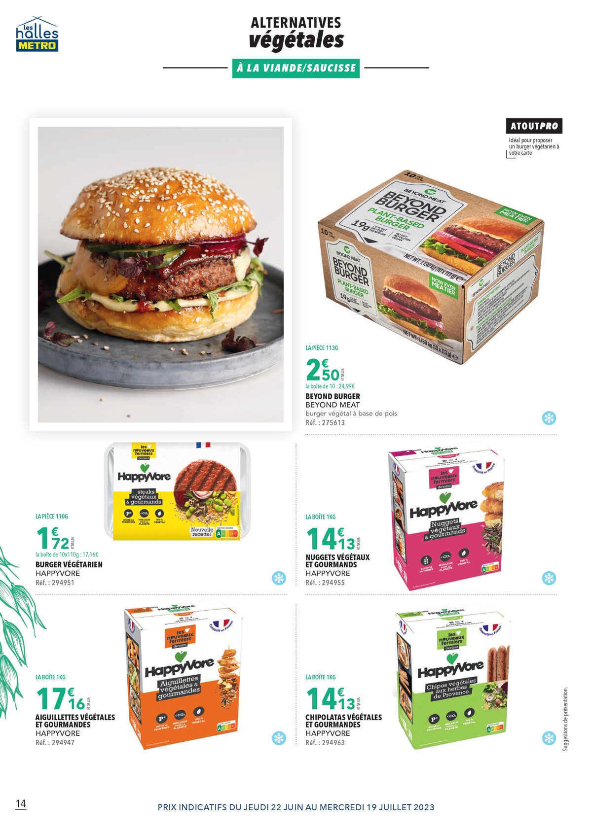 Catalogue GUIDE TENDANCE VEGGIE, page 00014