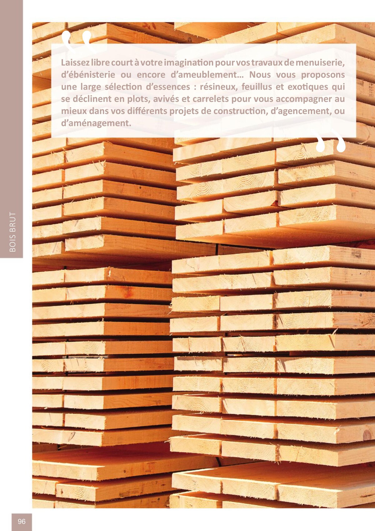 Catalogue Bois-panneaux - Samse, page 00096
