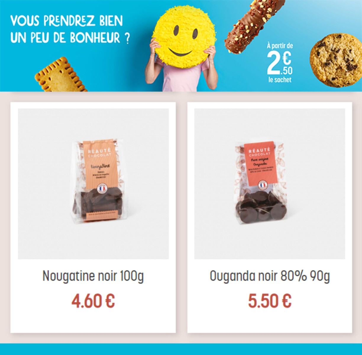 Catalogue Nouveauté Reauté Chocolat!, page 00005