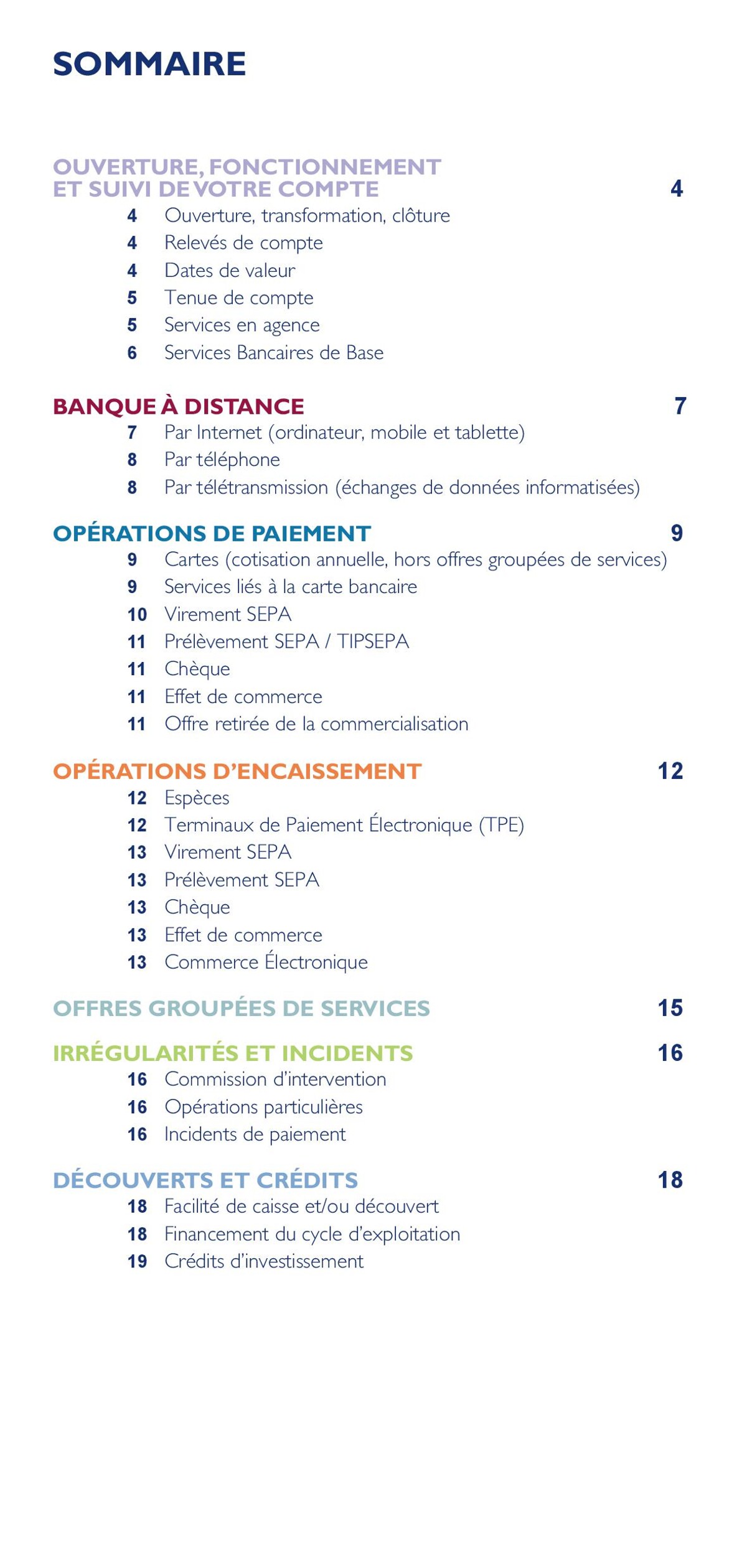 Catalogue Bpalc tarifs professionnels d'entreprises, page 00002