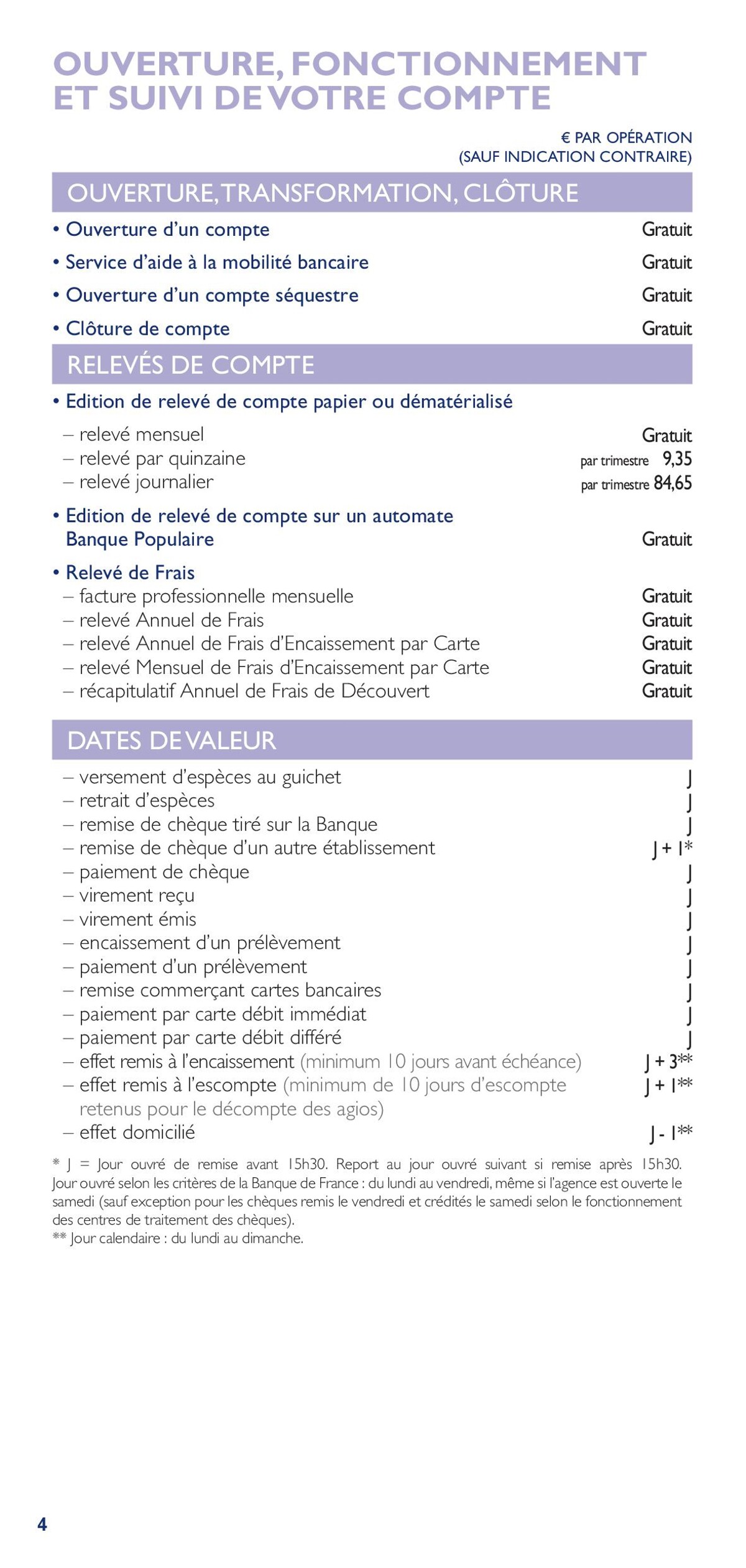 Catalogue Tarifs d'entreprises, page 00004