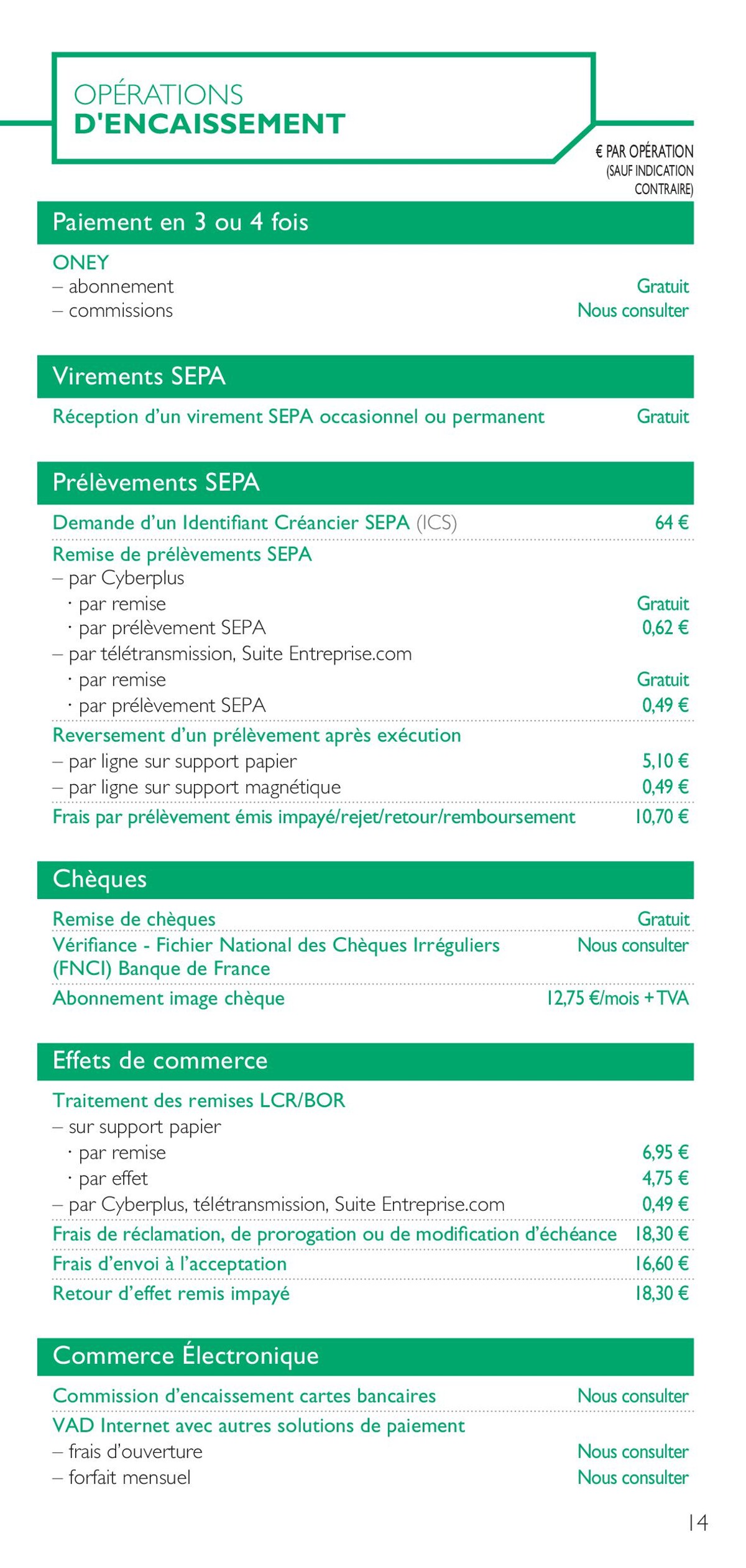 Catalogue BFC GUIDE TARIFS PRO 2023 COMPLET , page 00014