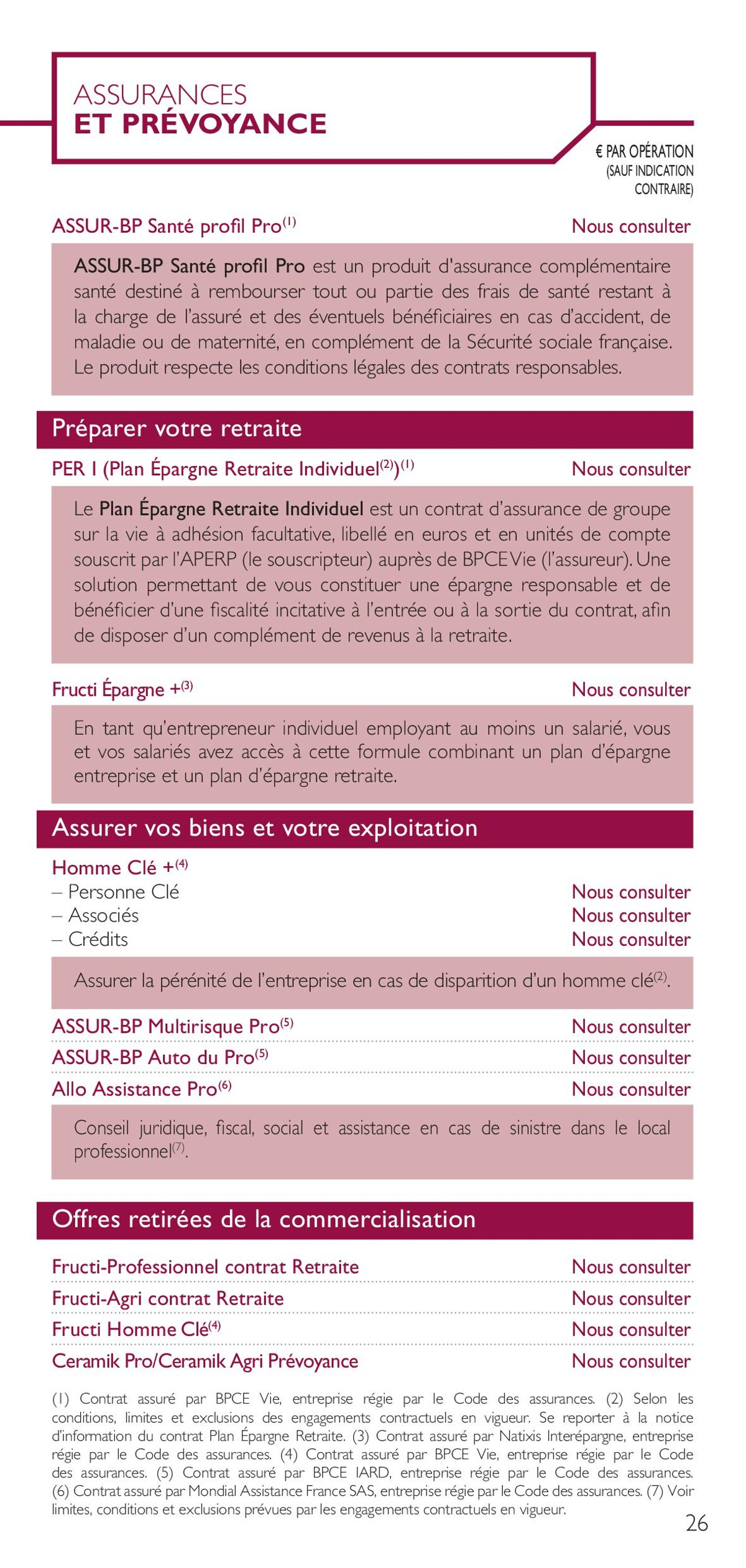 Catalogue BFC GUIDE TARIFS PRO 2023 COMPLET , page 00026