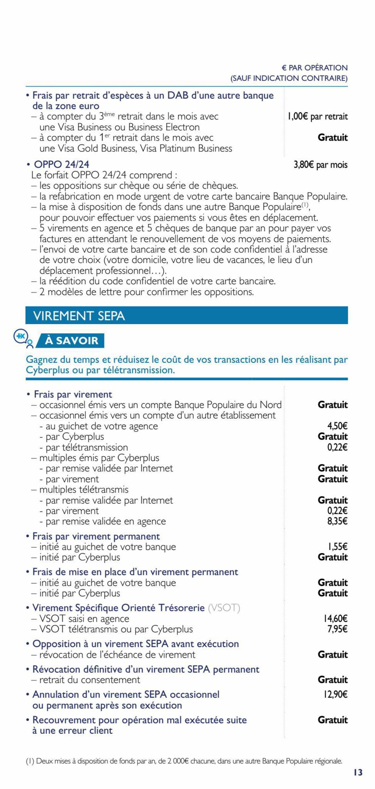 Catalogue Tarifs-entreprises 2023 Nord, page 00013
