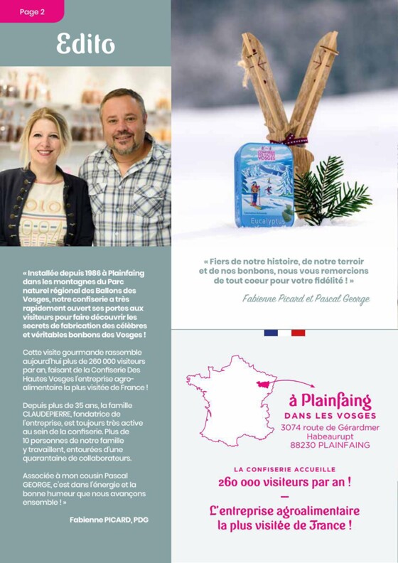 Catalogue Confiserie des Hautes Vosges | Catalogue 2023  | 13/07/2023 - 30/04/2024
