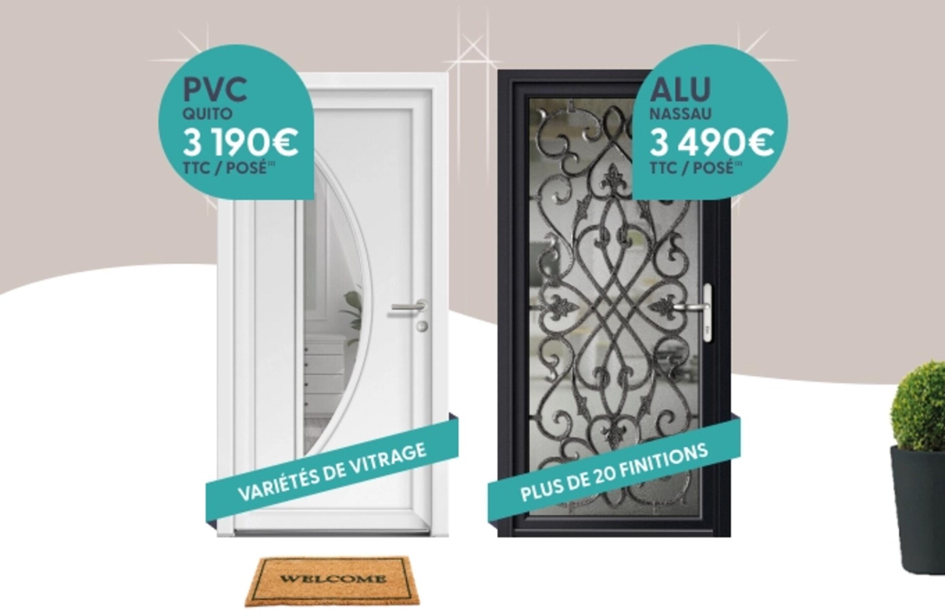 Catalogue Jusqu'a -20% sur vos fenetres, portes, volets et pergolas, page 00003