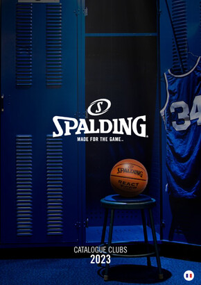 Promos de Sport | Spalding Club Catalog-2023  sur Spalding | 18/07/2023 - 31/12/2023