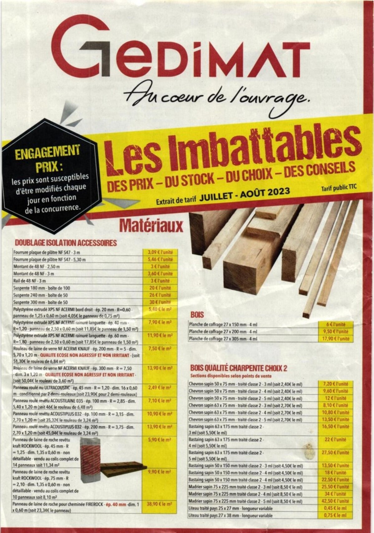 Catalogue  Les imbattables, page 00001