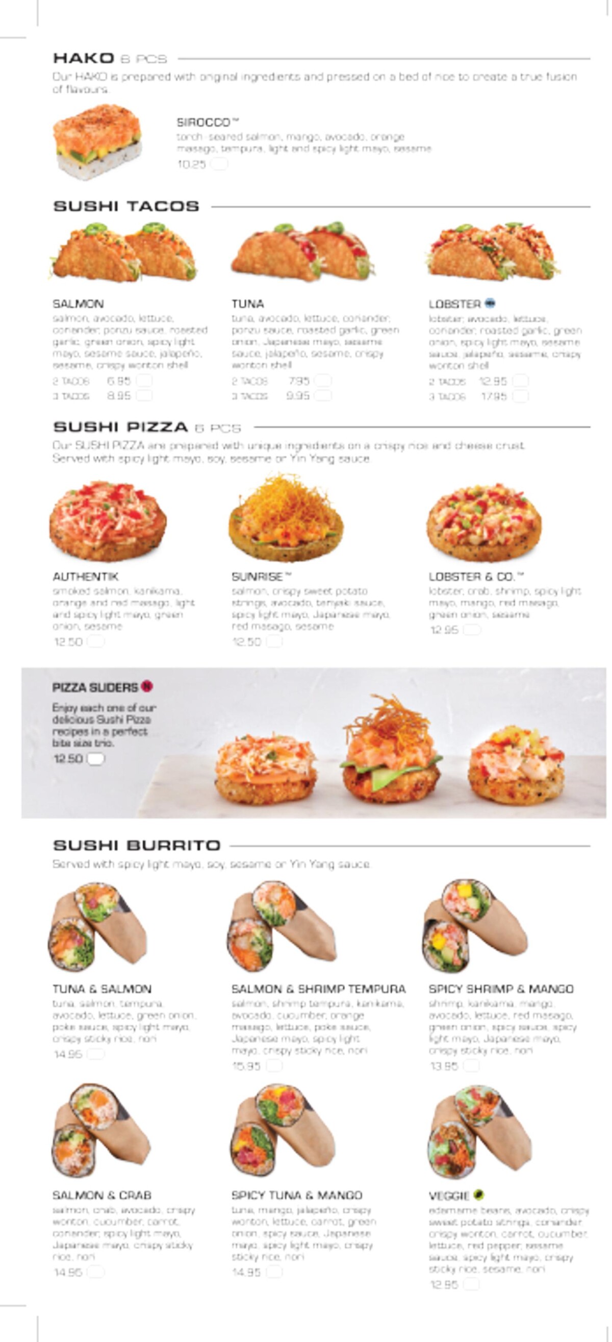 Catalogue Menu Sushi Shop , page 00002