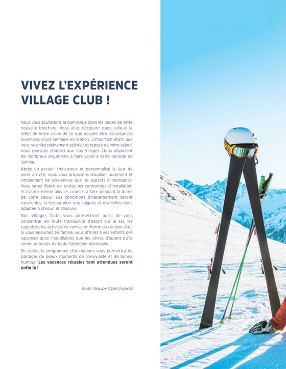 Catalogue National Tours | Alpes express hiver 2023-2024 | 20/07/2023 - 31/12/2024