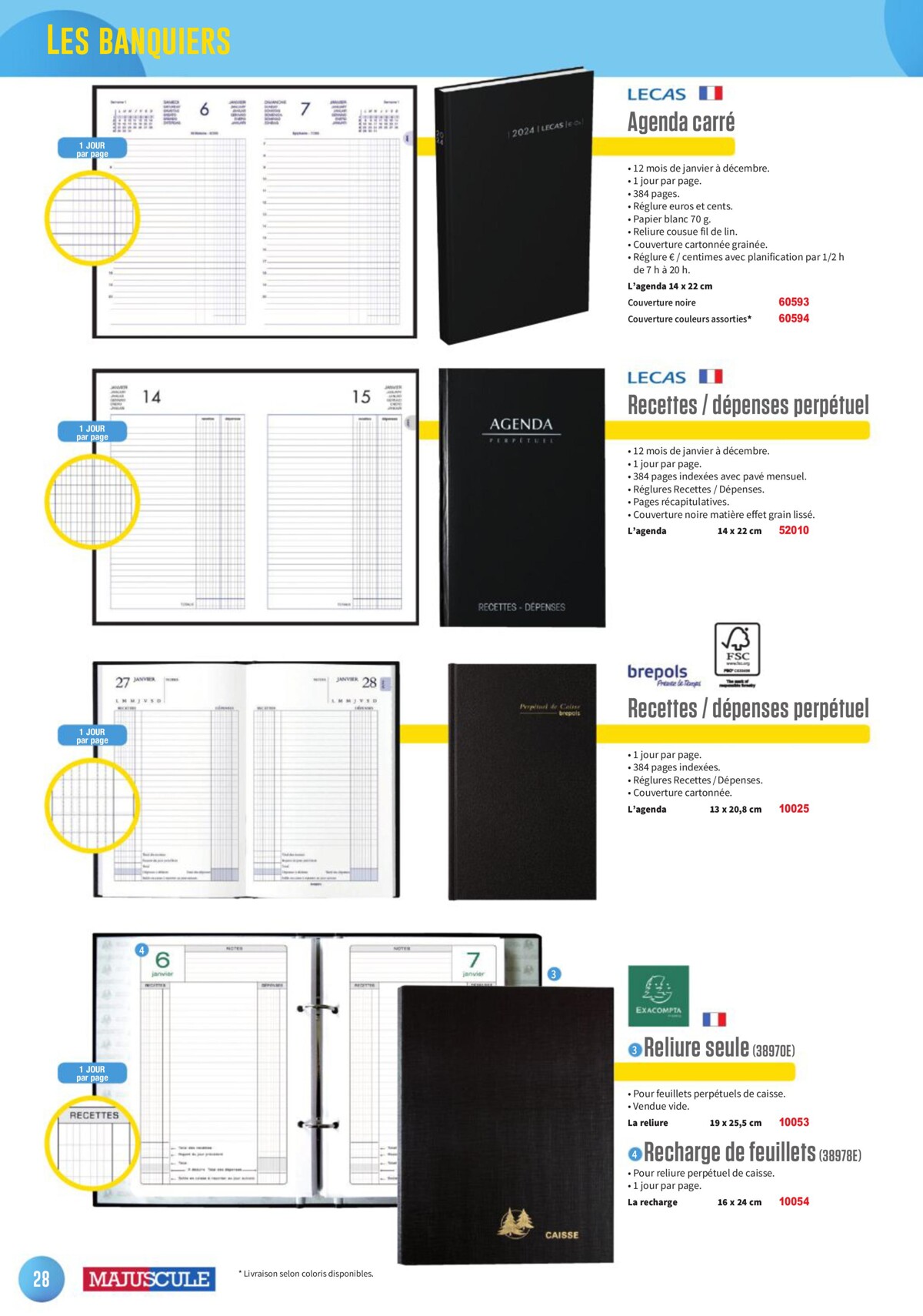 Catalogue Les agendas et calendriers 2024, page 00028