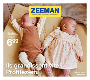 Catalogue Zeeman à Saint-Dizier | Ils grandissent vite  | 20/07/2023 - 30/11/2023