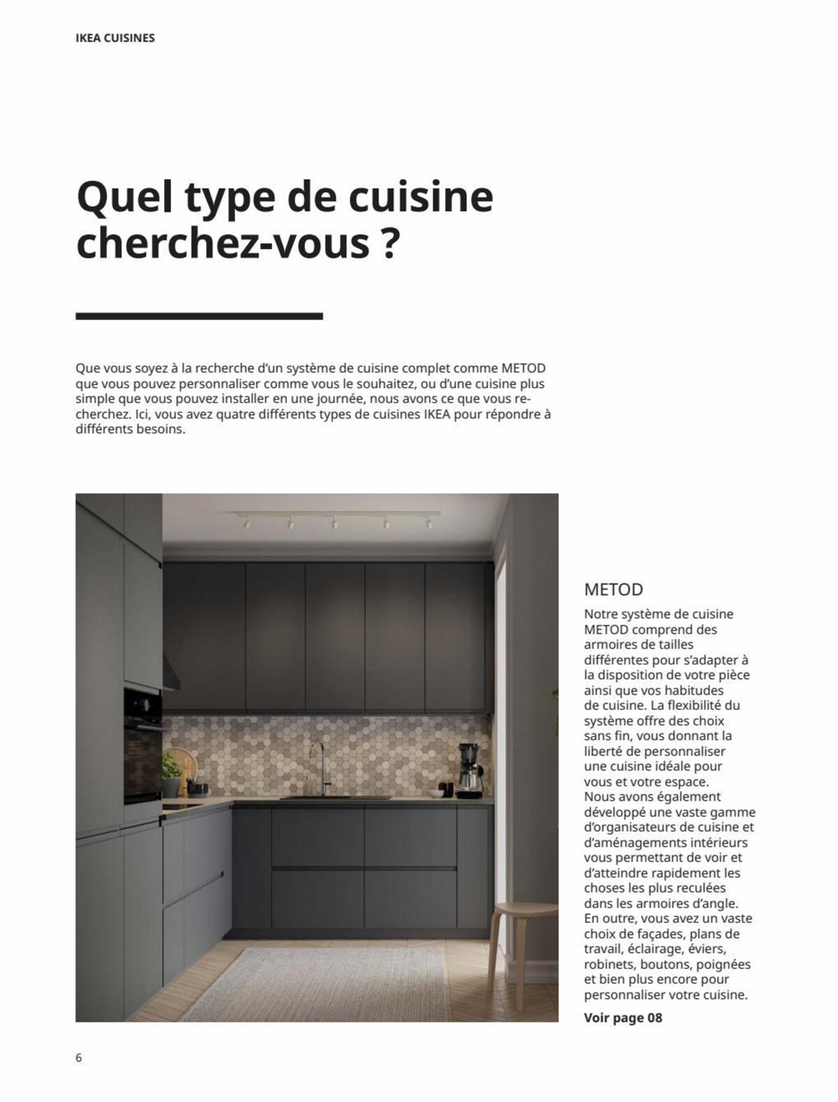 Catalogue IKEA CUISINES Guide d’achat 2023, page 00006