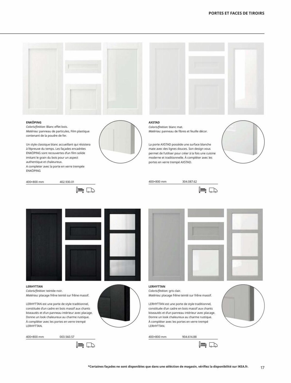 Catalogue IKEA CUISINES Guide d’achat 2023, page 00017