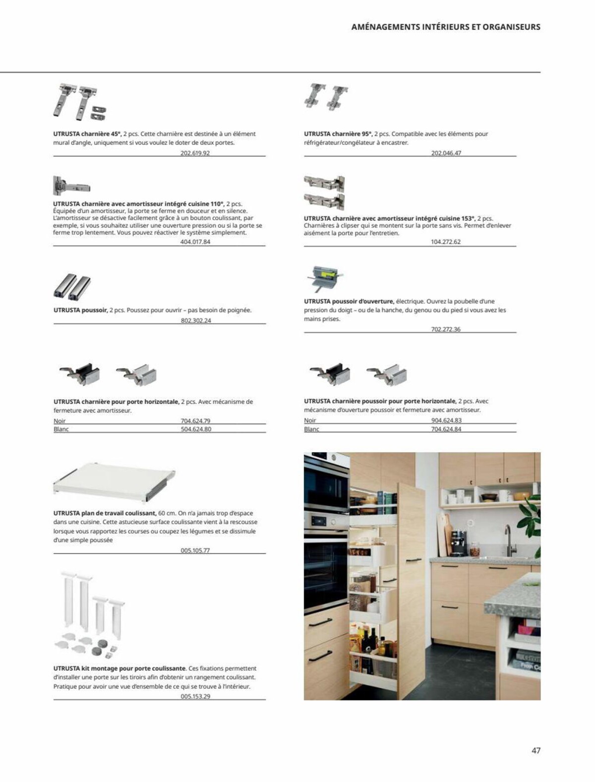 Catalogue IKEA CUISINES Guide d’achat 2023, page 00047