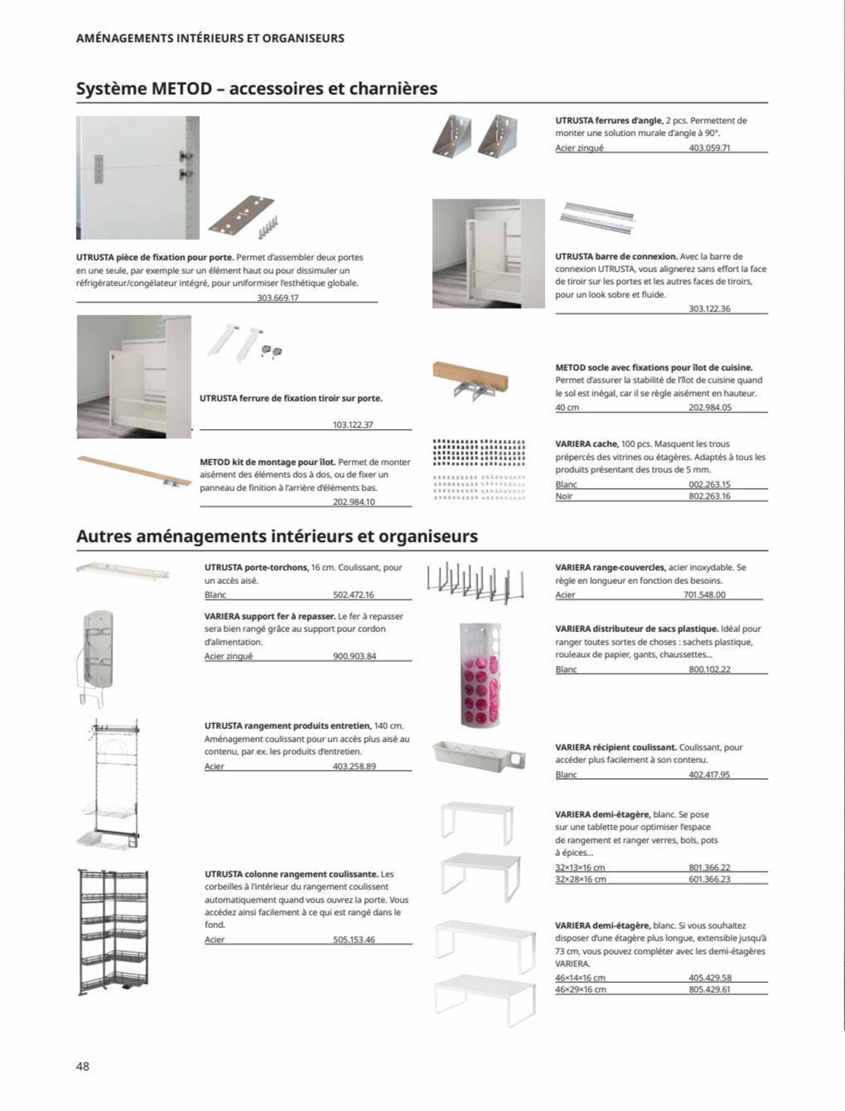 Catalogue IKEA CUISINES Guide d’achat 2023, page 00048