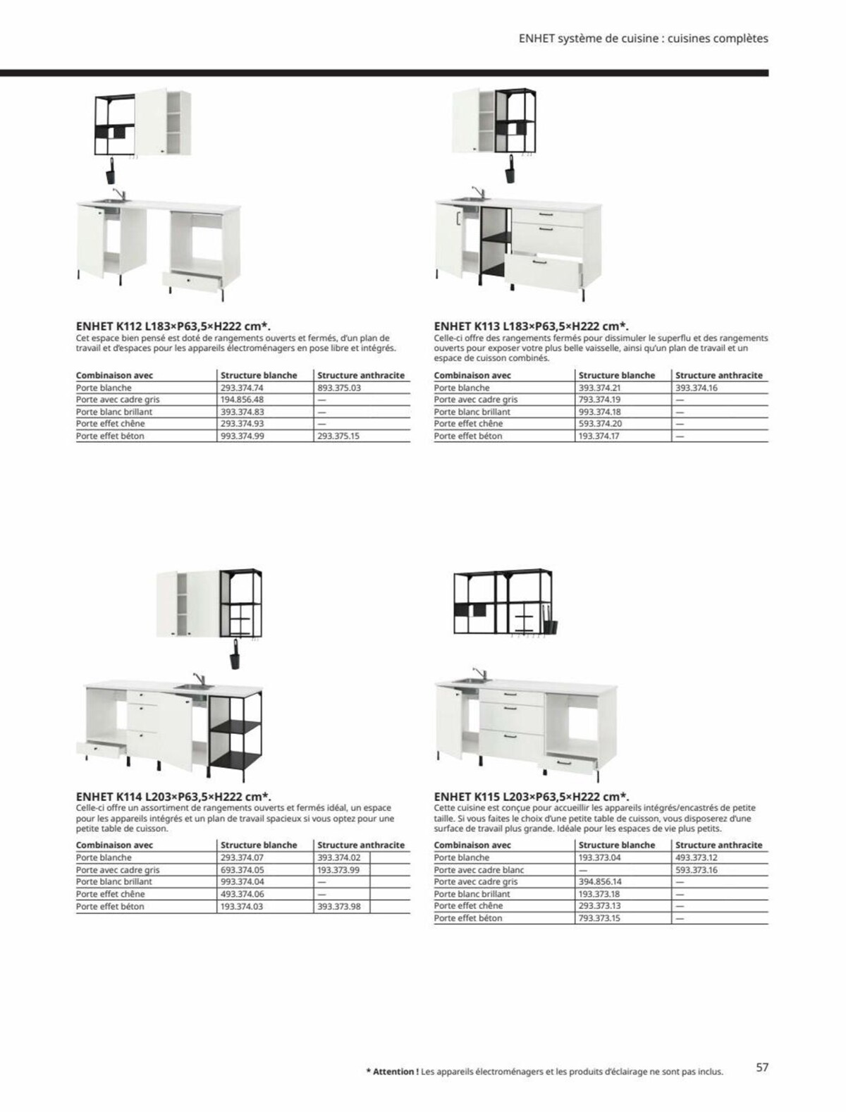 Catalogue IKEA CUISINES Guide d’achat 2023, page 00057