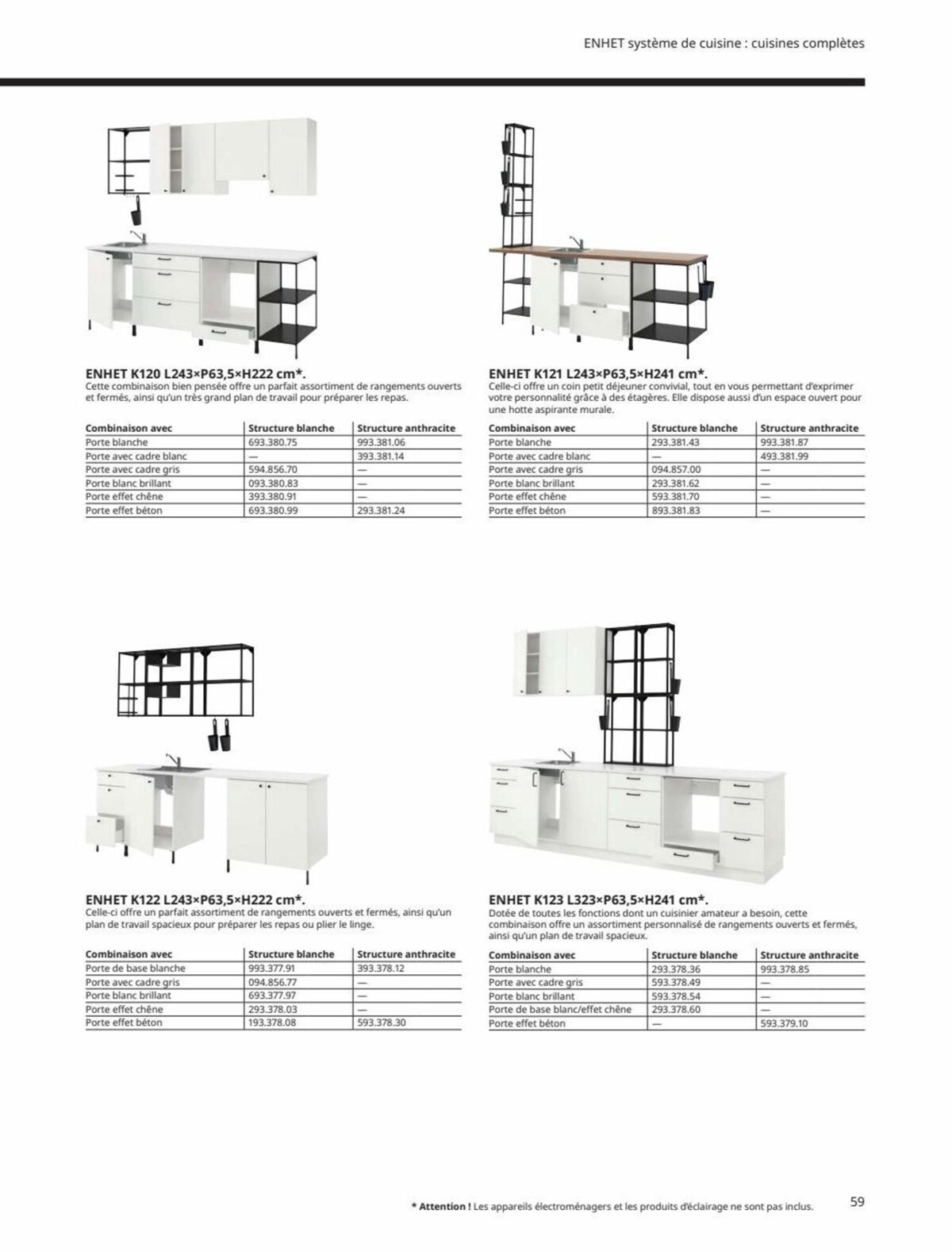 Catalogue IKEA CUISINES Guide d’achat 2023, page 00059