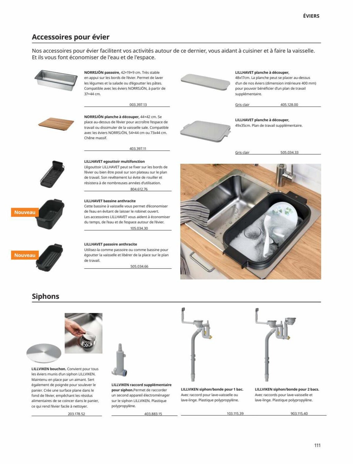 Catalogue IKEA CUISINES Guide d’achat 2023, page 00111