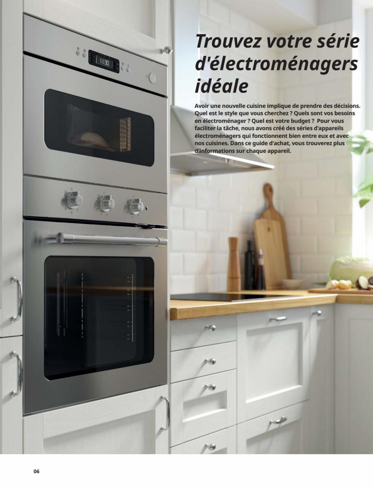 Catalogue IKEA ÉLECTROMÉNAGER Guide d’achat 2023, page 00006