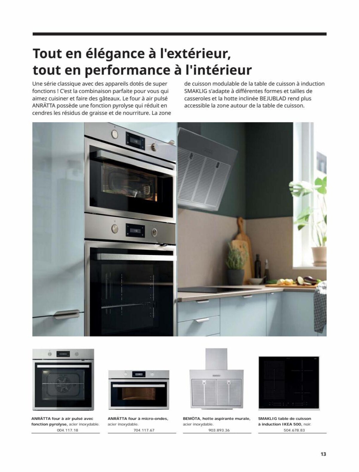 Catalogue IKEA ÉLECTROMÉNAGER Guide d’achat 2023, page 00013
